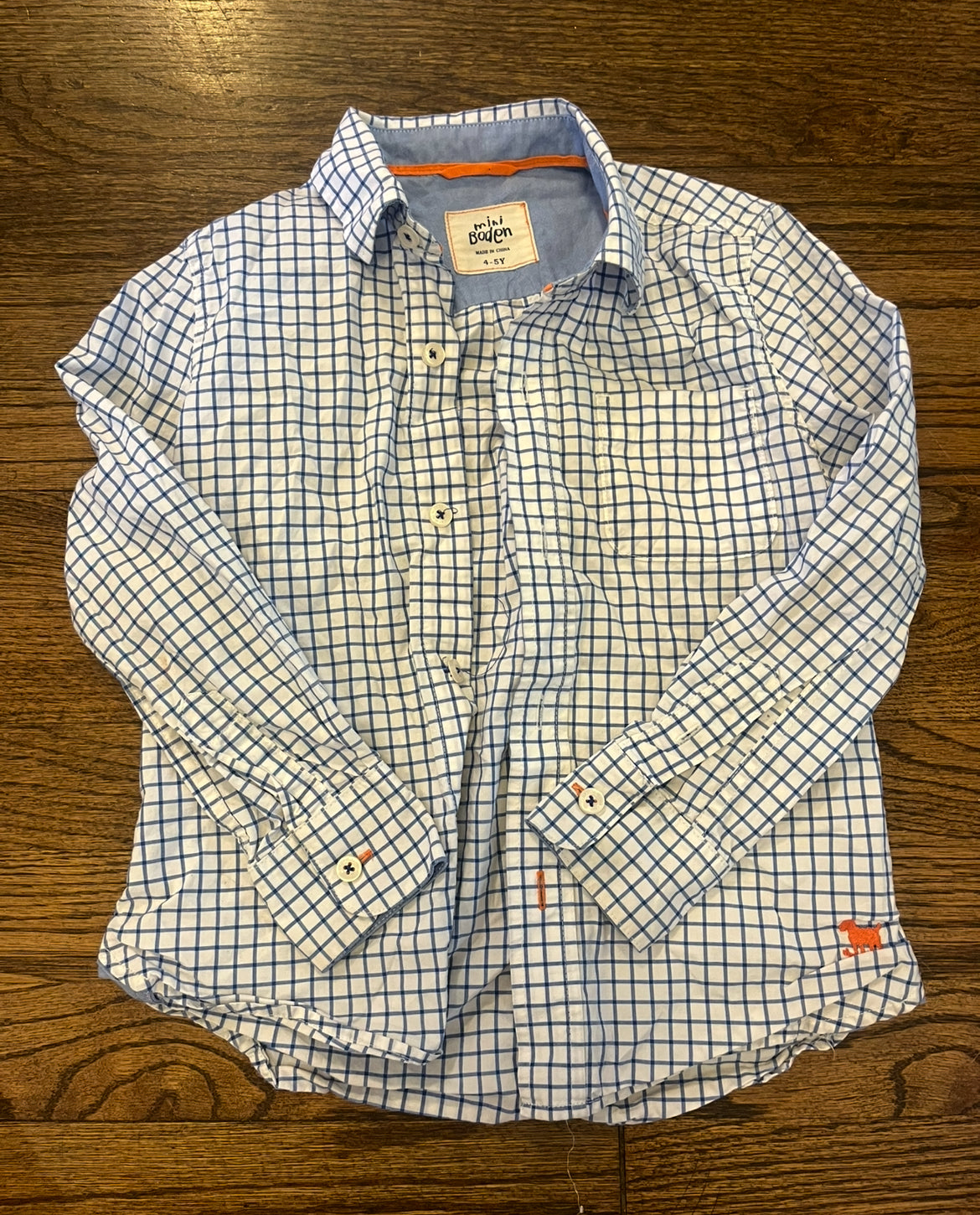 #67 Mini Boden Button up 4/5