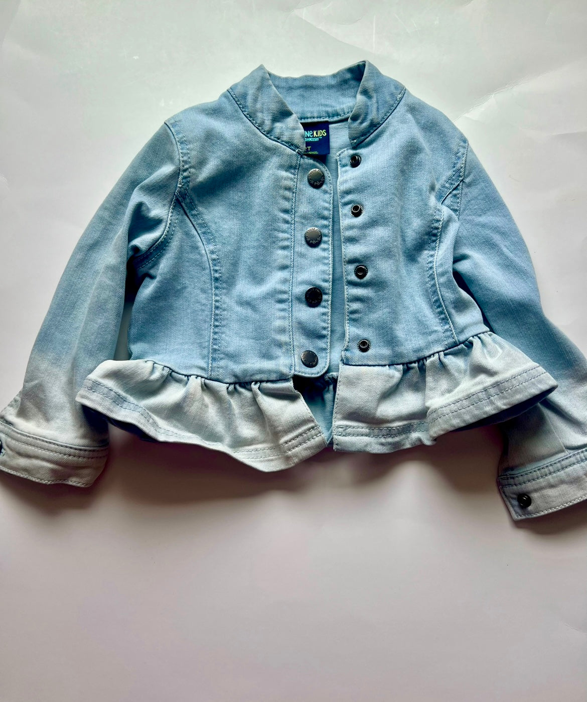 Seller #165 Girls 2T Light Wash Jean Jacket