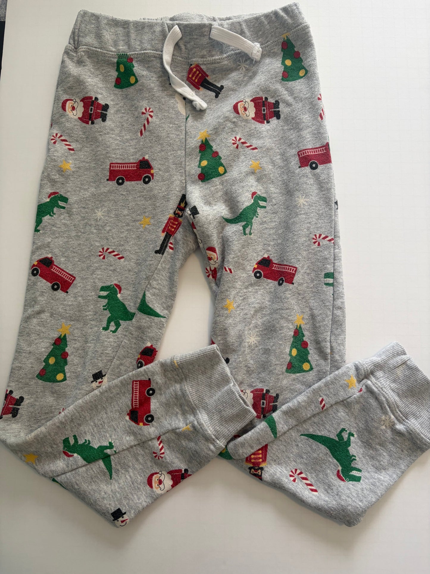 Seller #91 unisex size 7-8 H&M Christmas joggers GUC