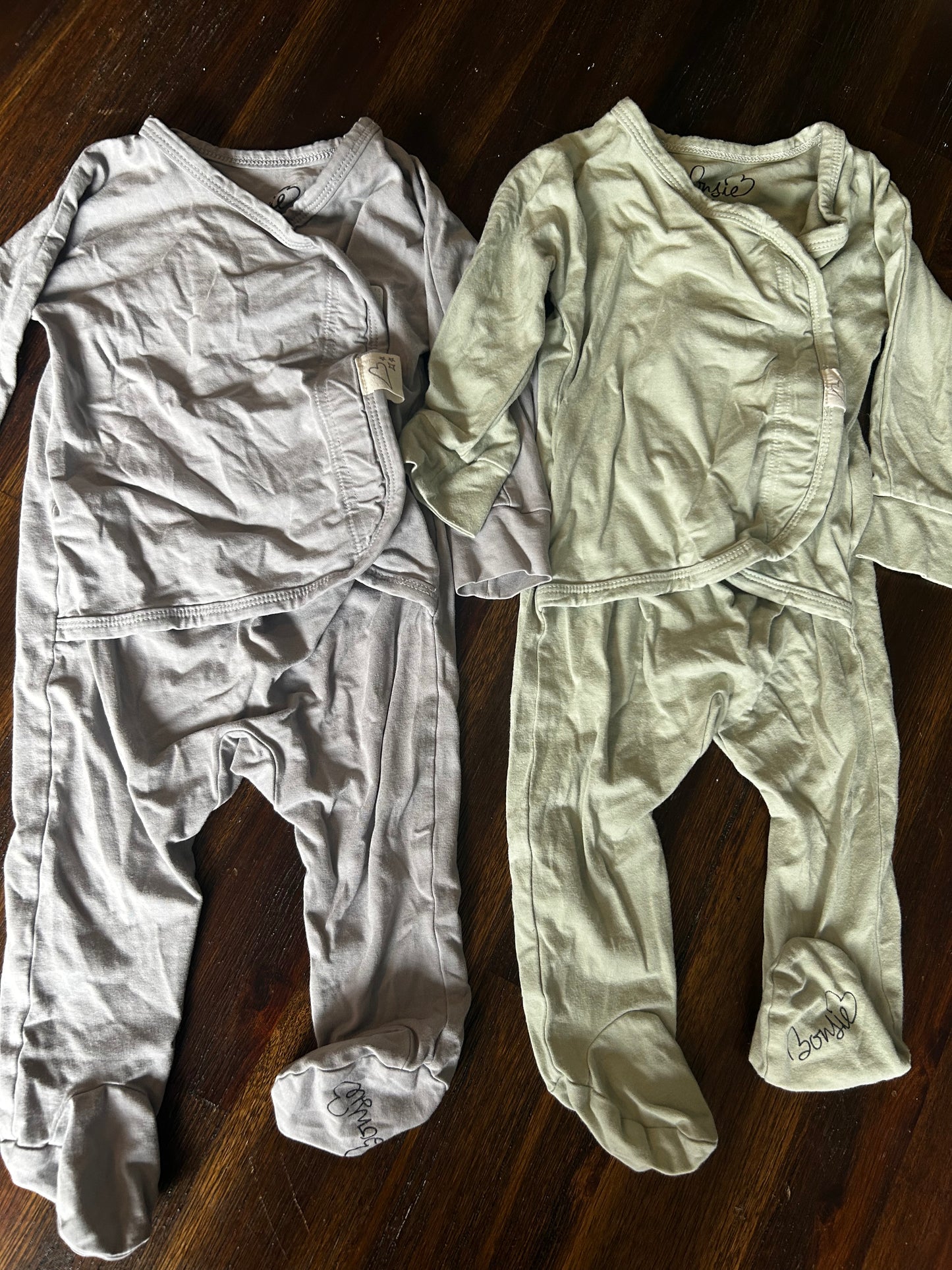 Seller #21 2 Bonsie 3-6mo skin to skin outfits