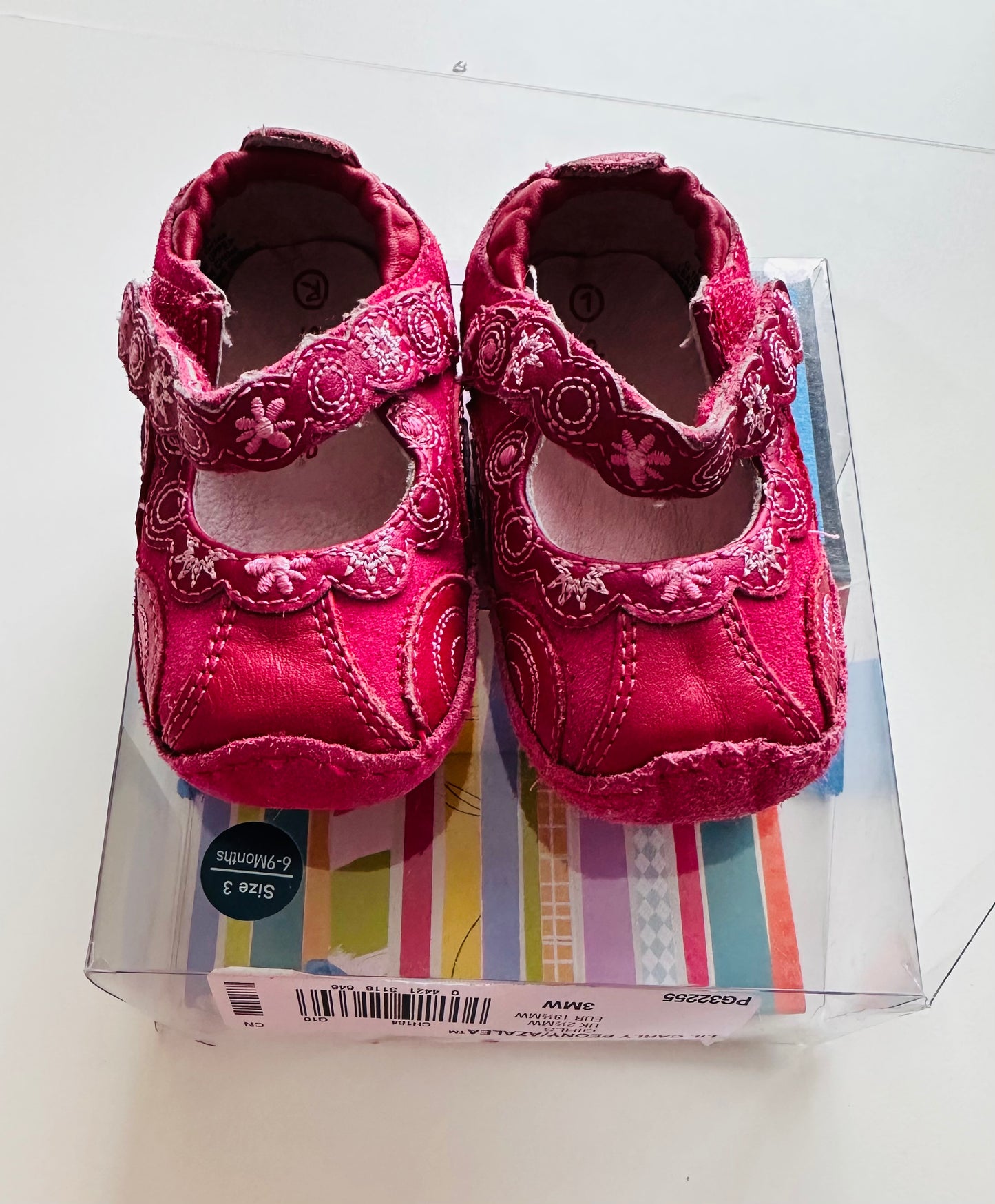 #130 Stride Rite Girls Sz 3 Shoes