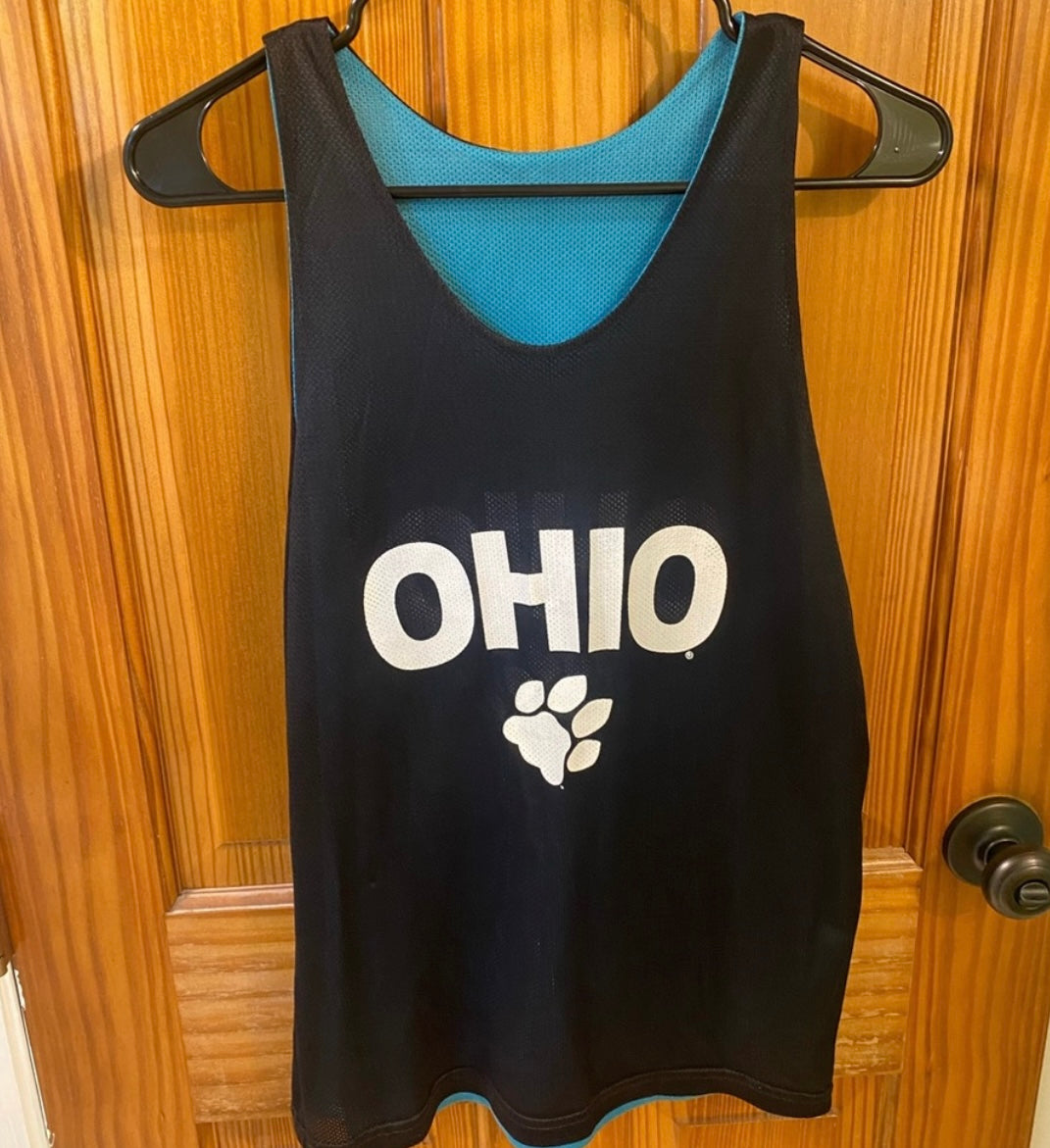 #51 Women’s Size S Ohio University Bobcats Fully Reversible Basketball Jersey