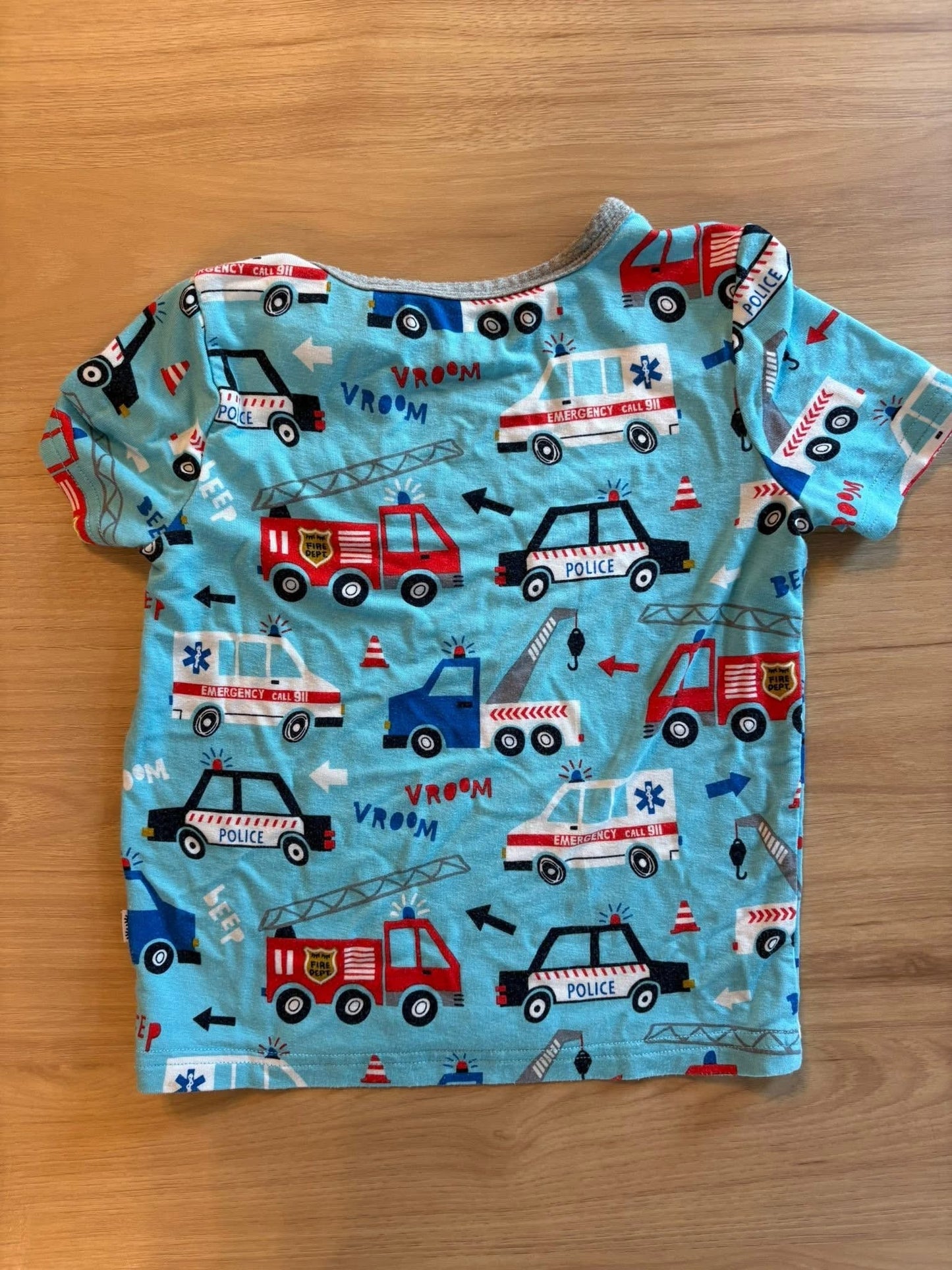 #133 **REDUCED** 18-24 Months Little Sleepies First Responders
