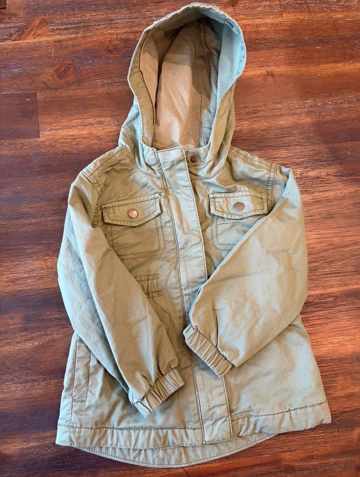 Seller 22 green old navy utility jacket size 2t