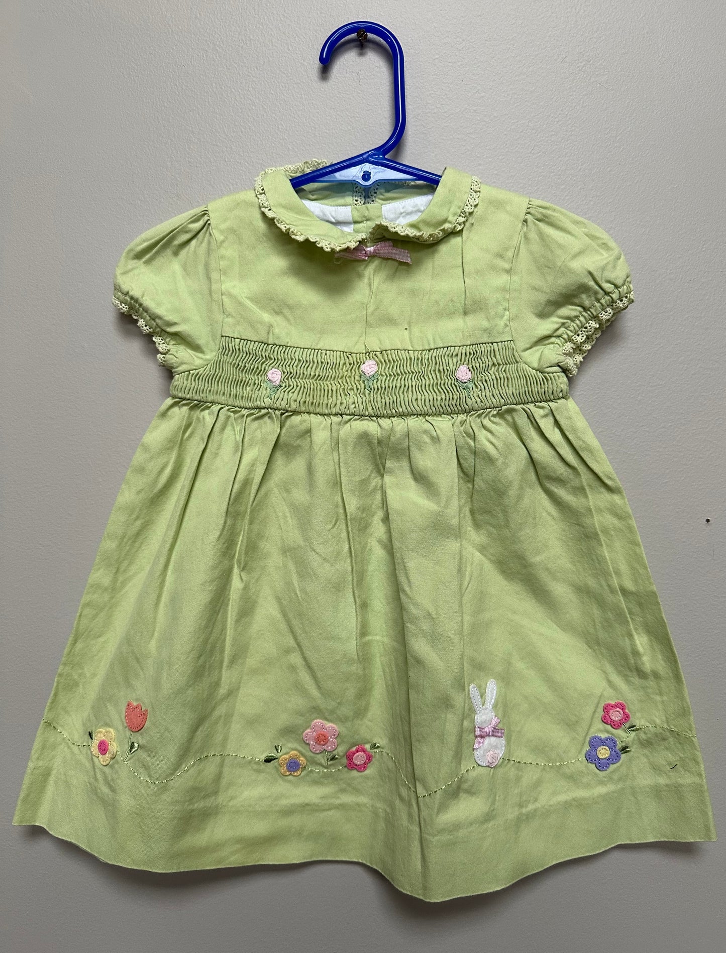 #130 Talbot Kids Sz 6 months girls Easter Dress