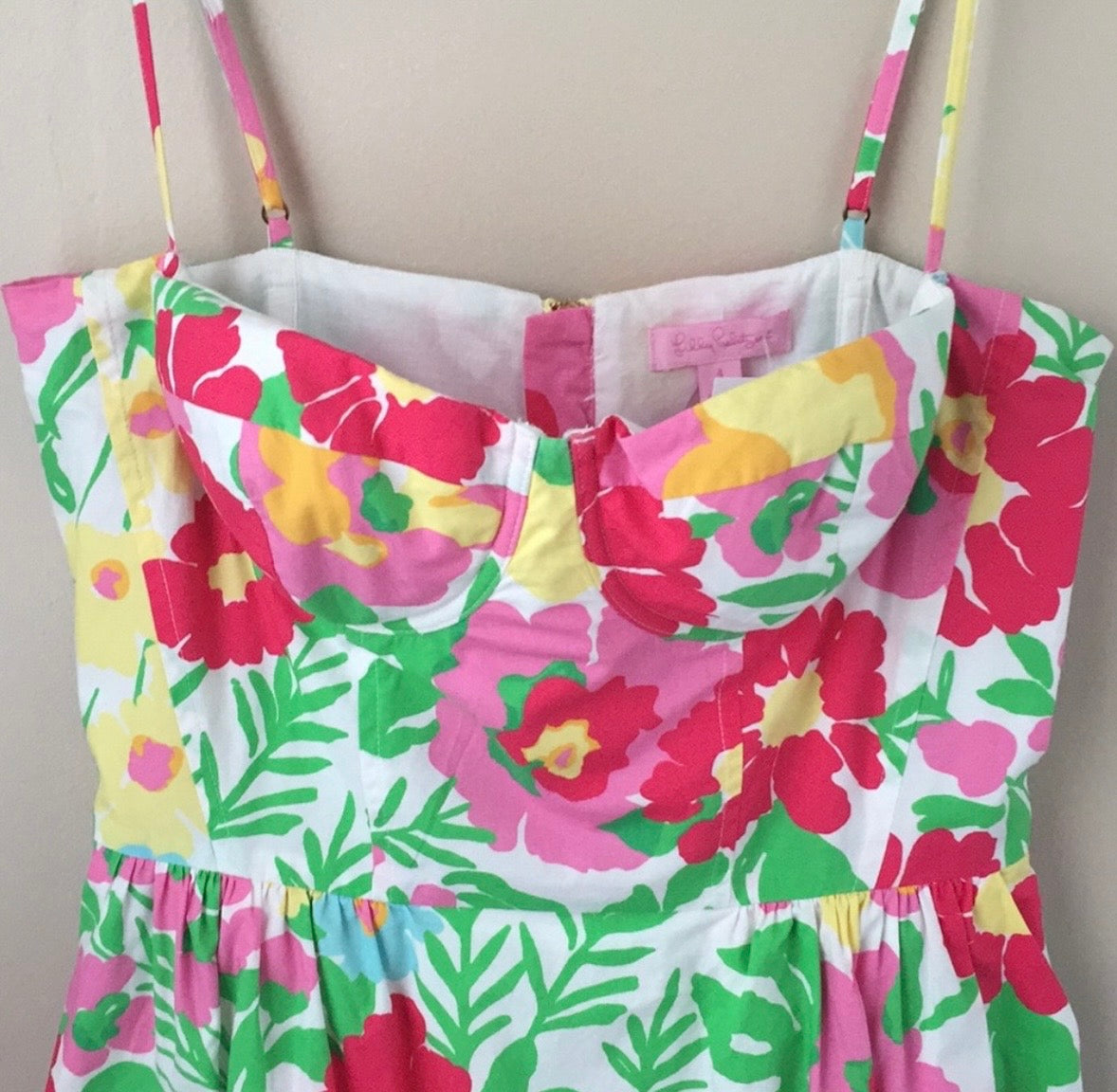 #130 Lilly Pulitzer Women’s Sz 4 Floral Dress