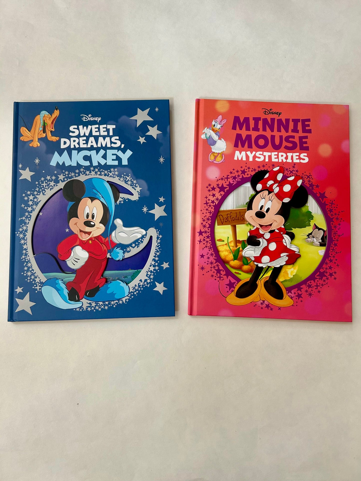 #6 Mickey and Minnie hard back books