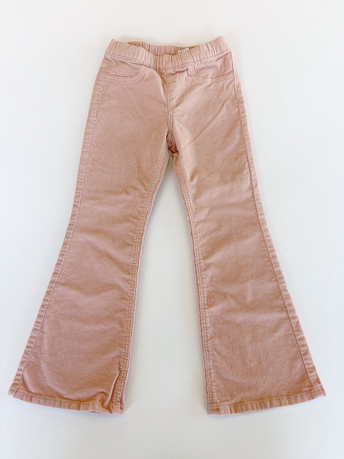 #96 | Size 6 | H&M Girls Pink Corduroy Flared Pants