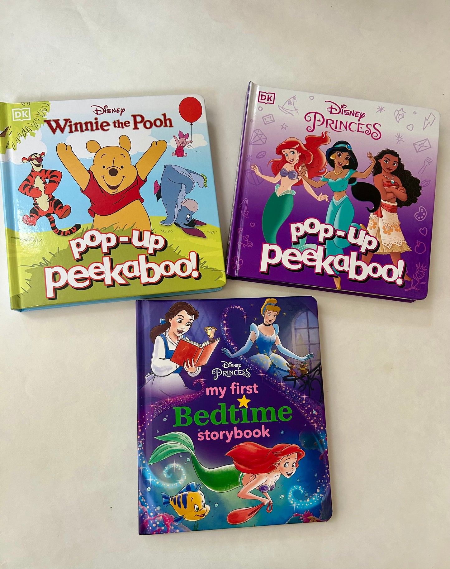 #6 Disney toddler set of 3 books