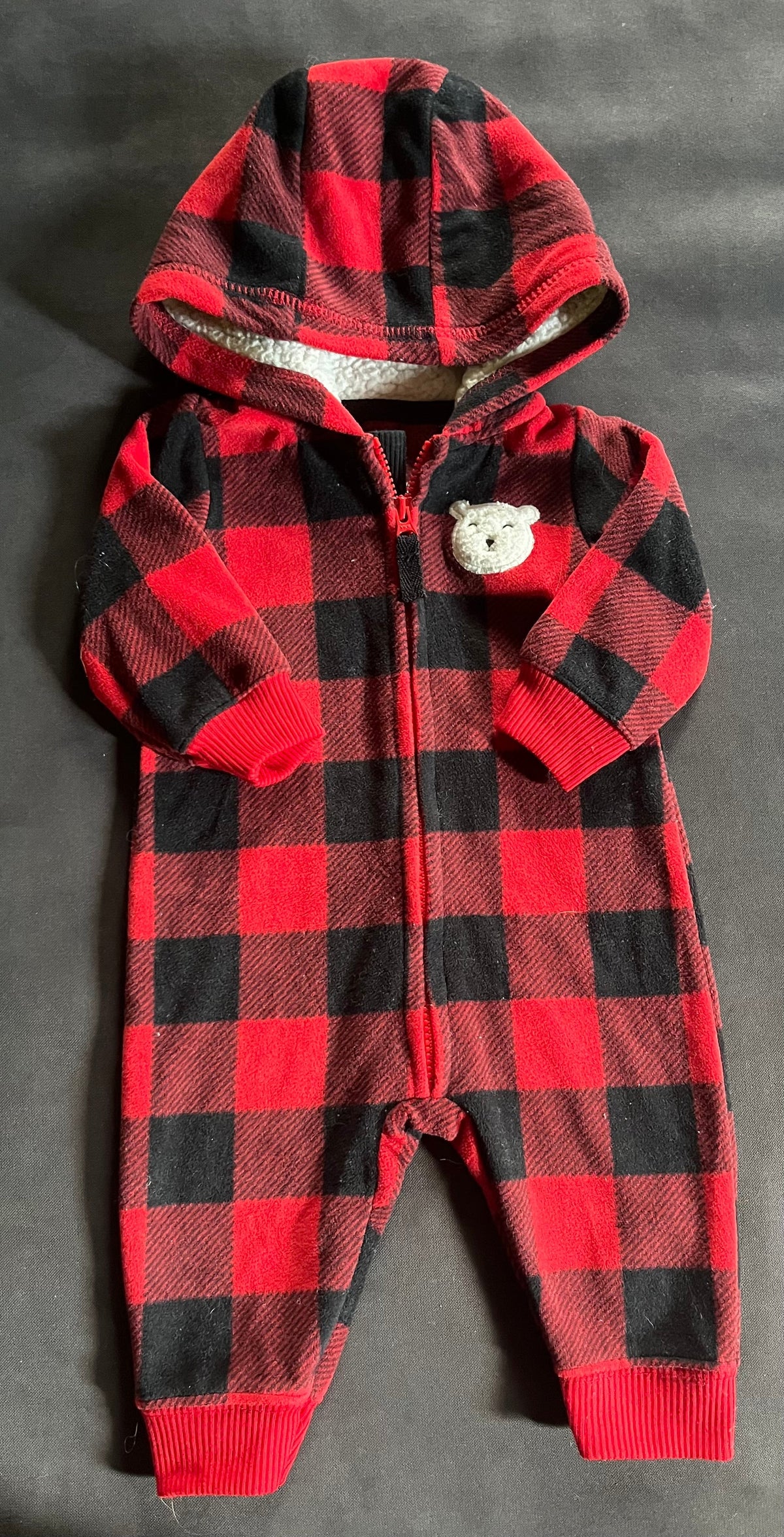 Seller #13 Carter’s boys 3 months fleece hooded outfit