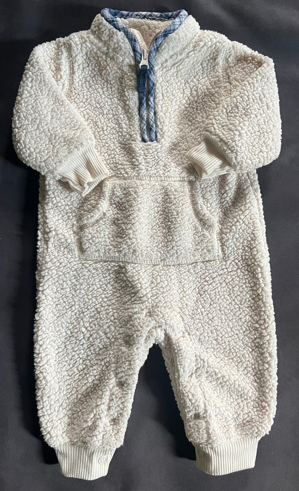 Seller #13 Carter’s gender neutral 3 months fleece romper
