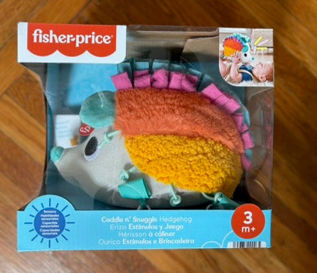 Seller 183 - Fisher Price Cuddle n' Snuggle Hedgehog - Brand New!