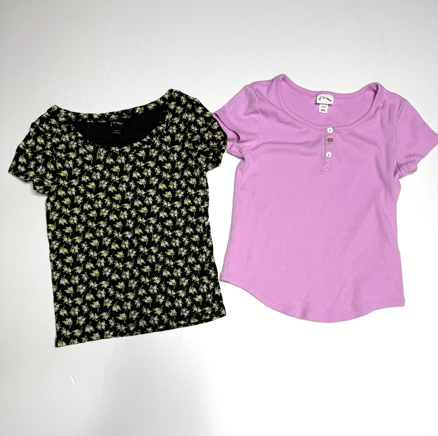 Seller 89 Girls Art Class Size Large 10/12 Ribbed Top Bundle EUC