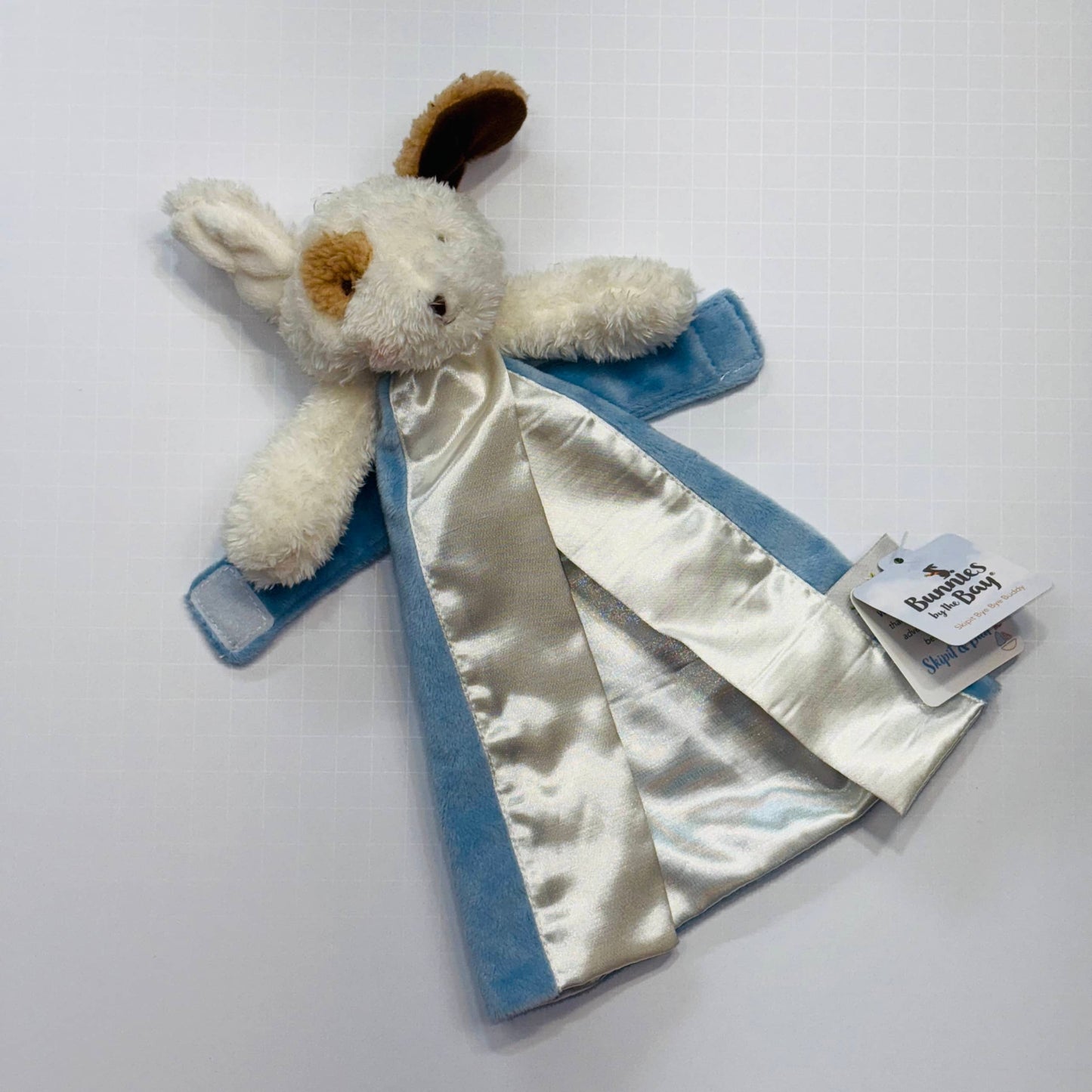Seller 189 Baby Boy Bunnies by the Bay Skipit Puppy Lovey Blanket NWT