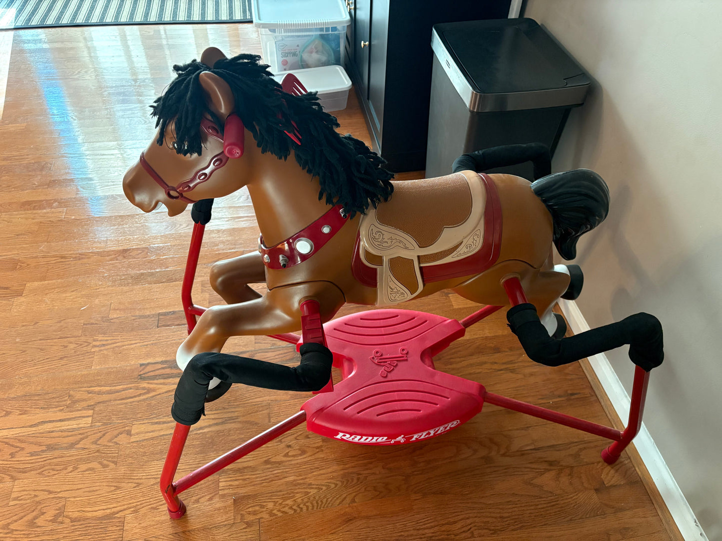 #133 Radio Flyer Riding Horse PICKUP IN EDGEWOOD ONLY
