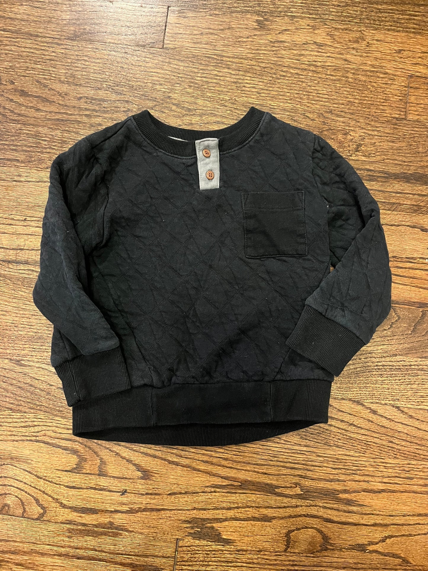 #67 Cat and Jack 4T quilted sweatshirt