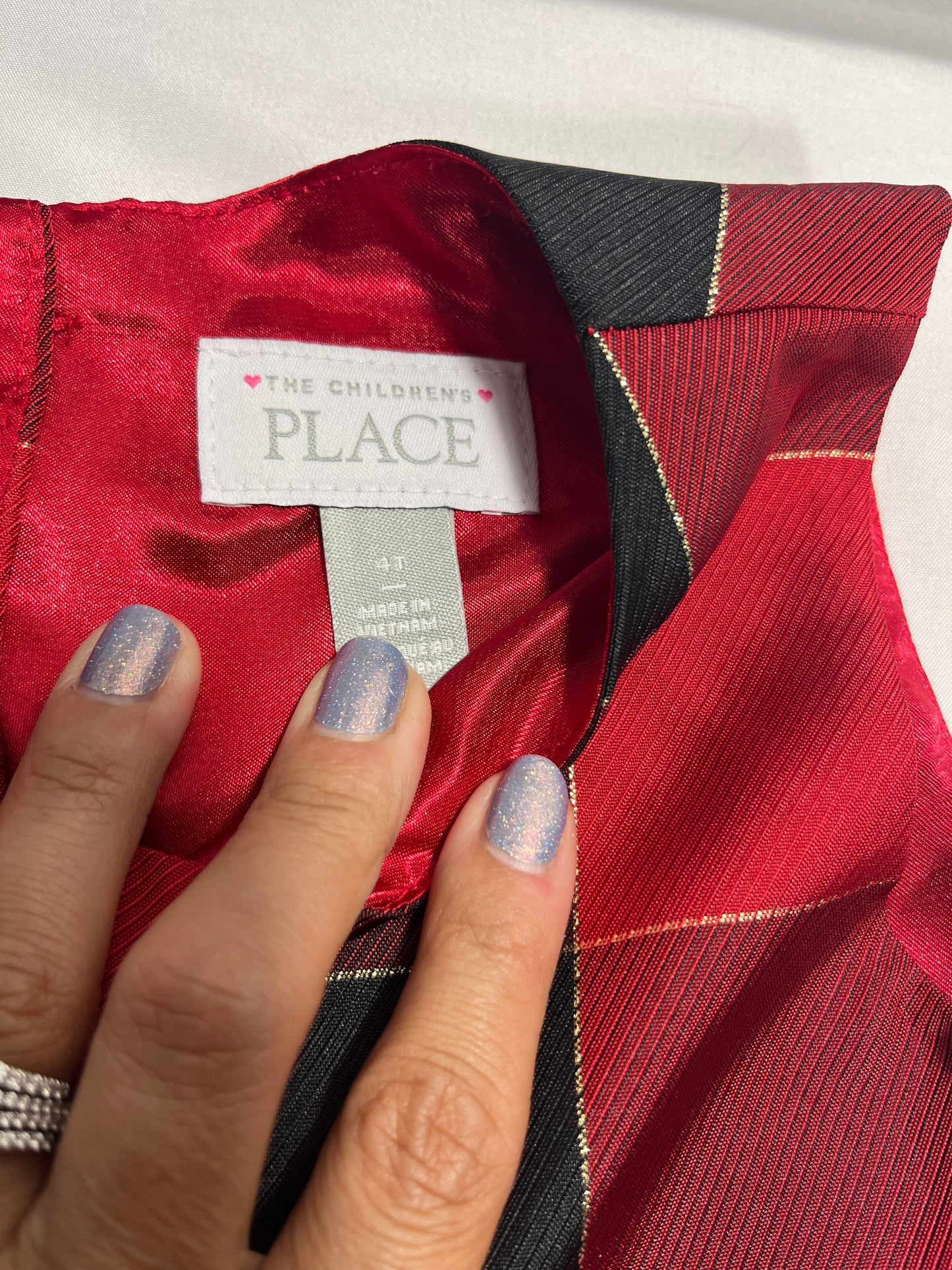 #150 reduced Girls 4t children’s place dress euc