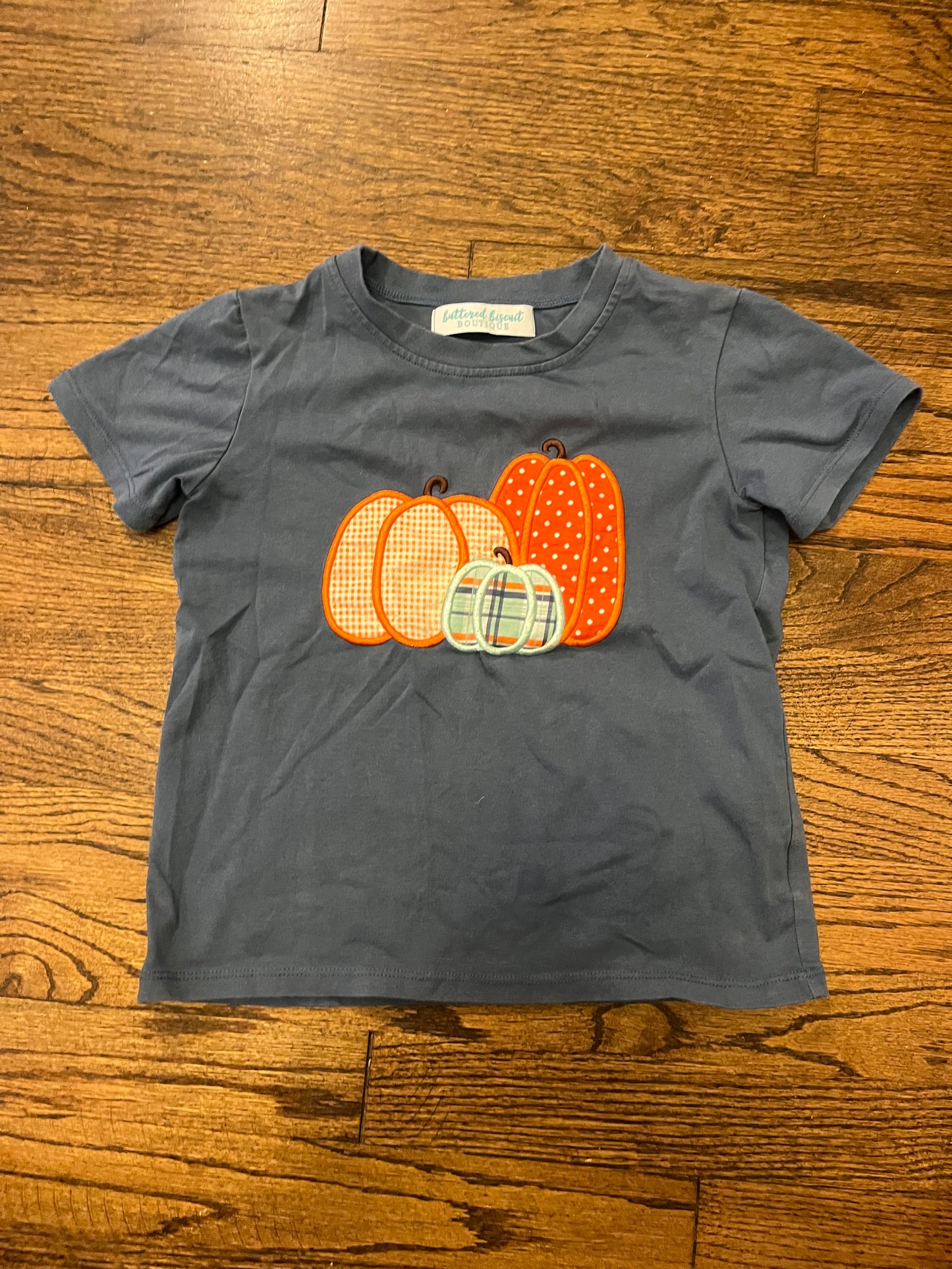 #67 Pumpkin Shirt XL fits like 5