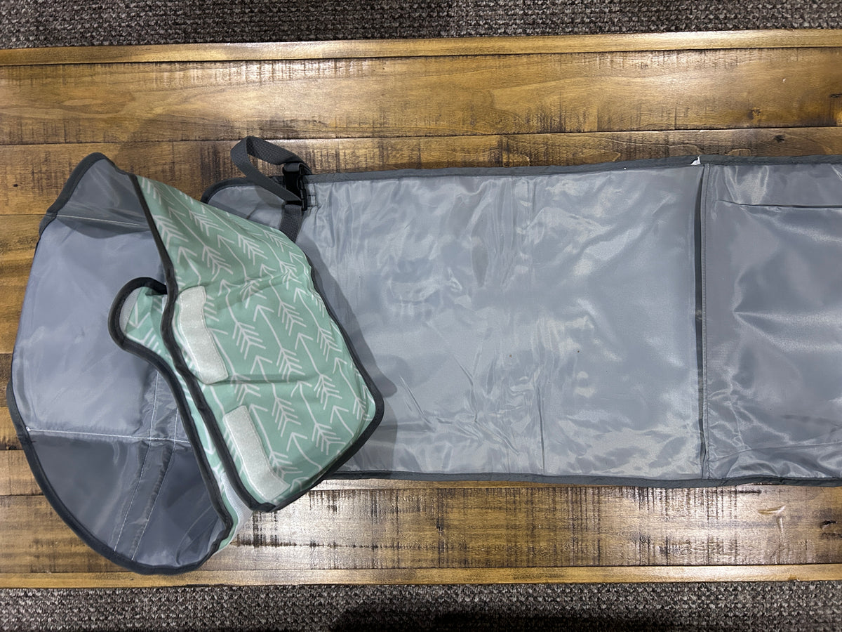 Seller #5 - Portable Playtime Changing Pad: 3-in-1 Diaper Clutch, Changing Station, and Clean Hands Toy Barrier.