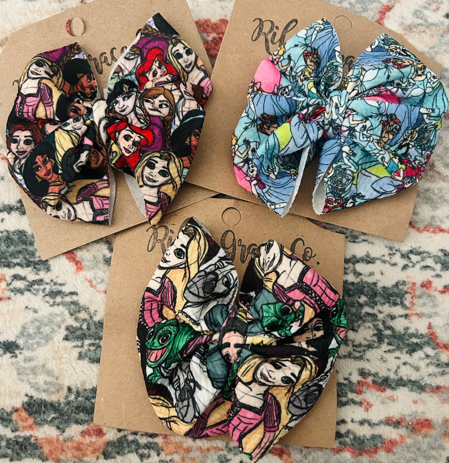 #15 REDUCED New Disney Princess Bows