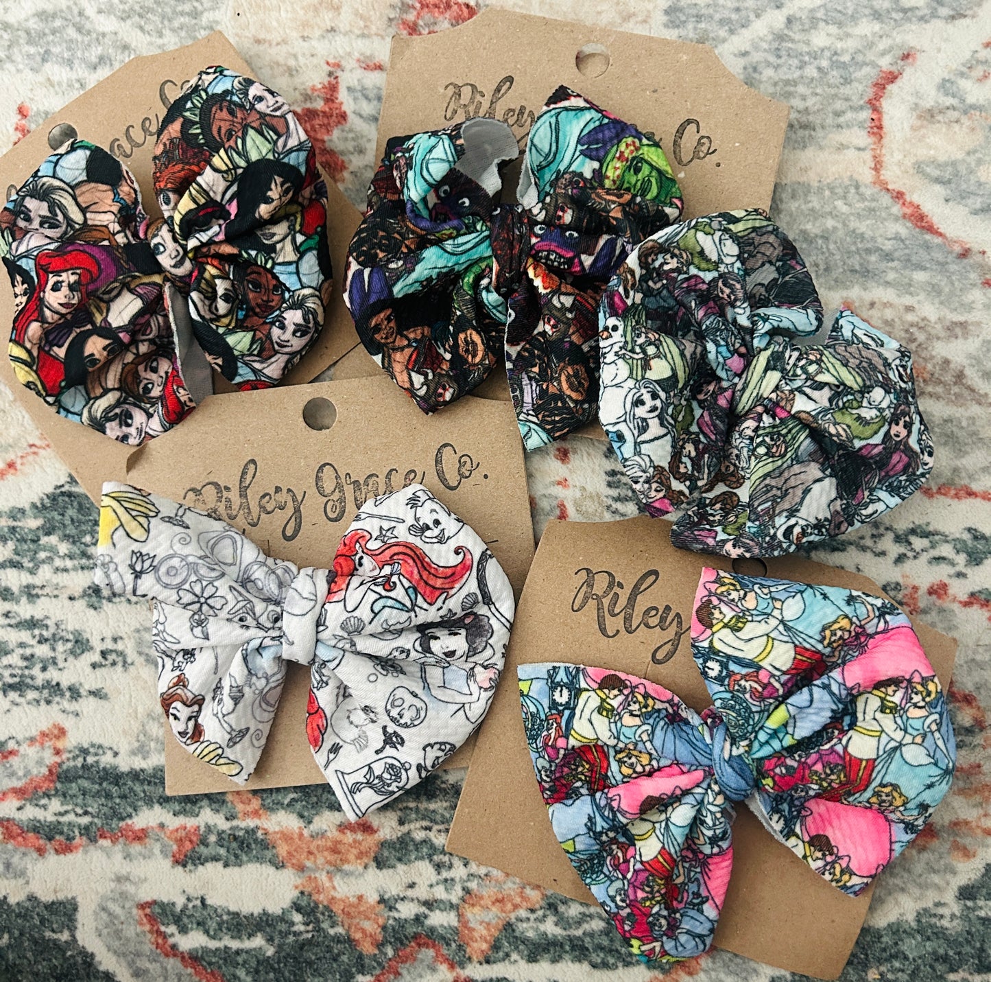#15 New Boutique Disney Princess Bows (5)