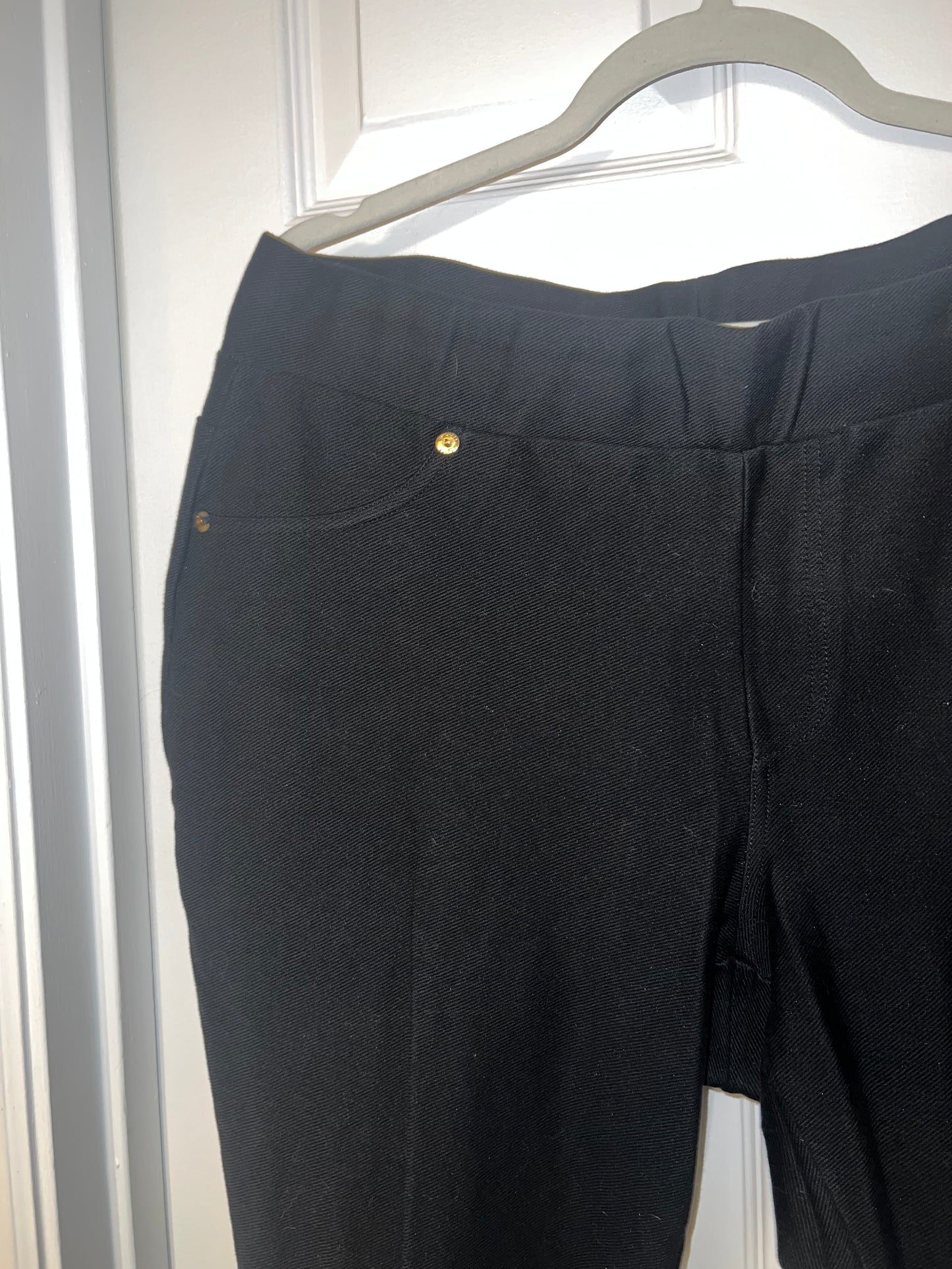 #67 Michael Kors Women's Black Stretchy Dress Pants - Size 1X