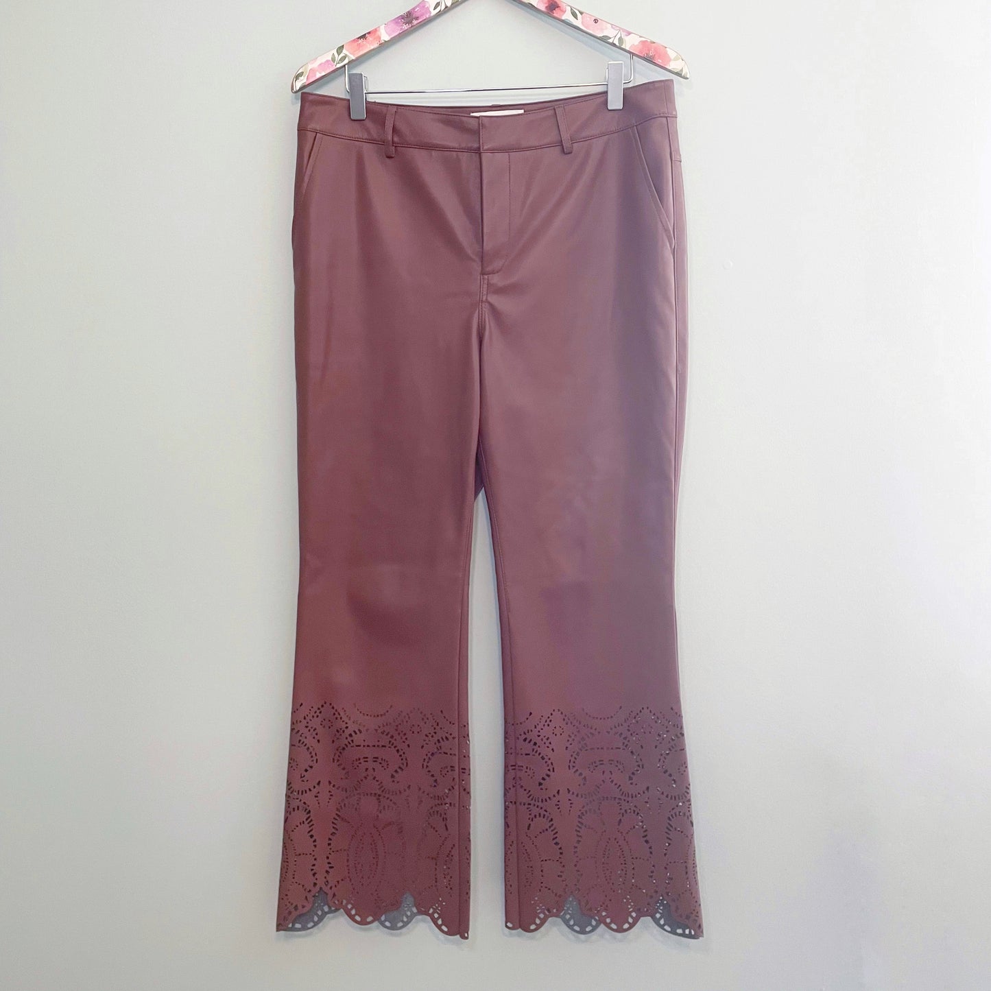 #118 | Size 10 | Anthropologie Women's Vegan Leather Pants