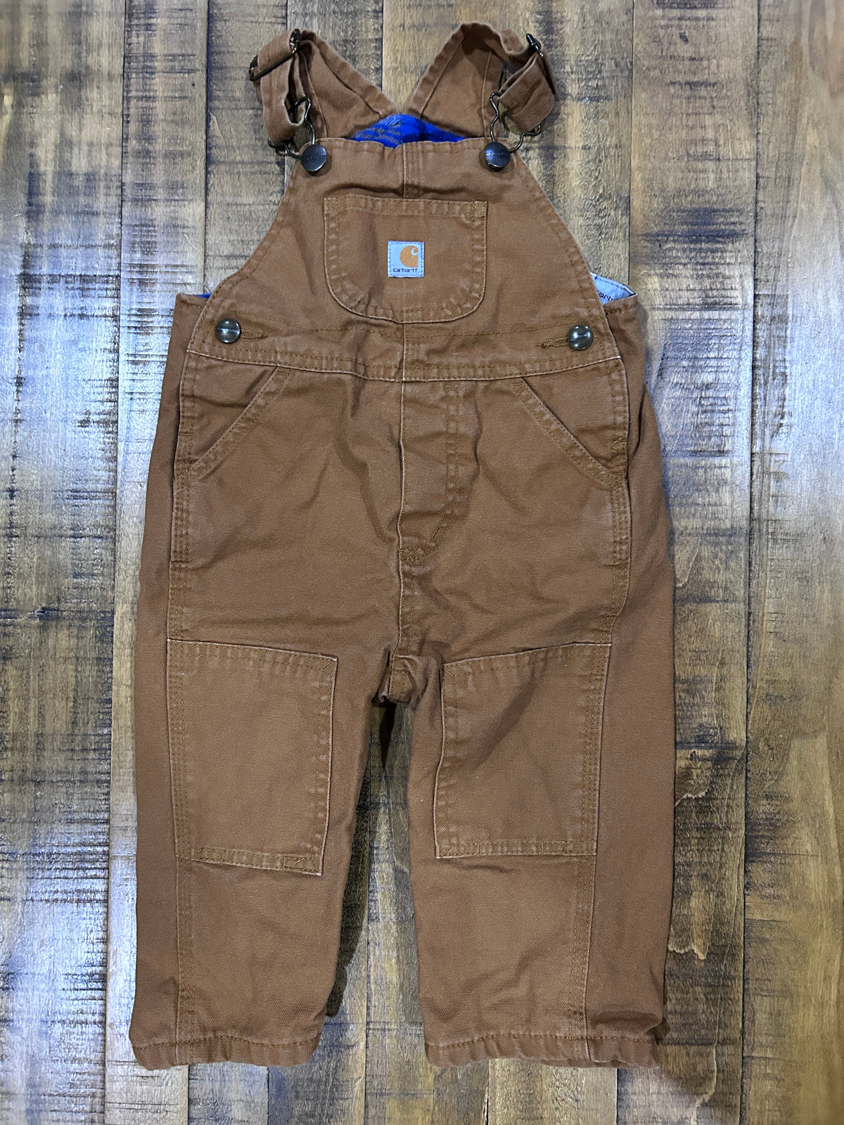 Seller #5 - Carhartt Bibs 12mos with Flannel Liner
