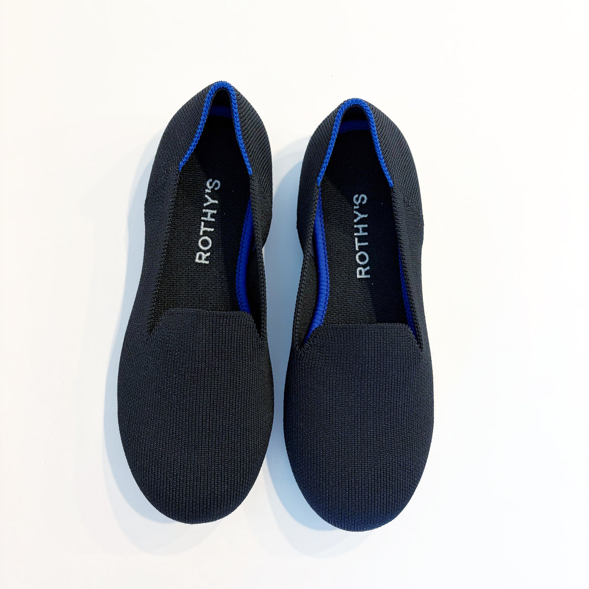#96 | Size 3 | Rothys Girls Black Loafers