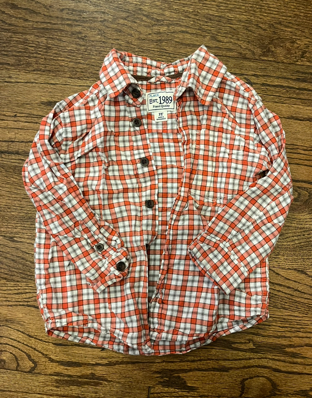 #67 3T button up shirt The Children’s Place