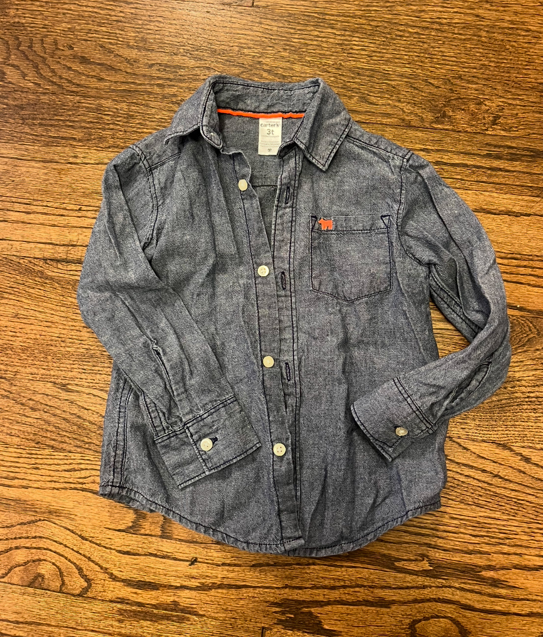 #67 Carter’s 3T button up