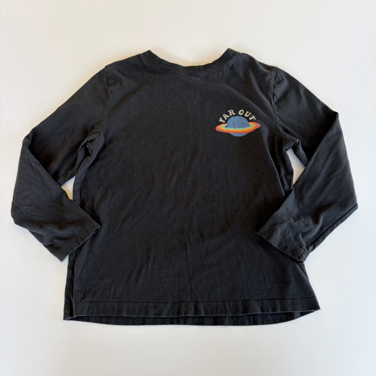 #96 | Size 120 /6-7 | Hanna Andersson Boys Space Shirt