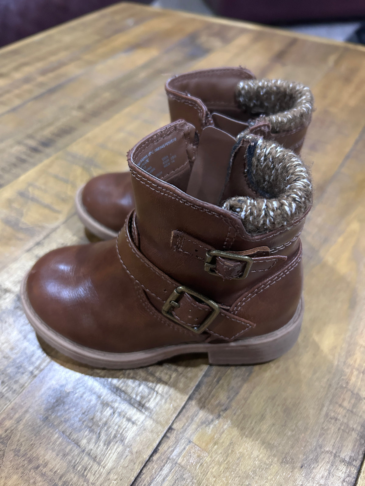 Seller #5 - Girls Brown Boots Size 7