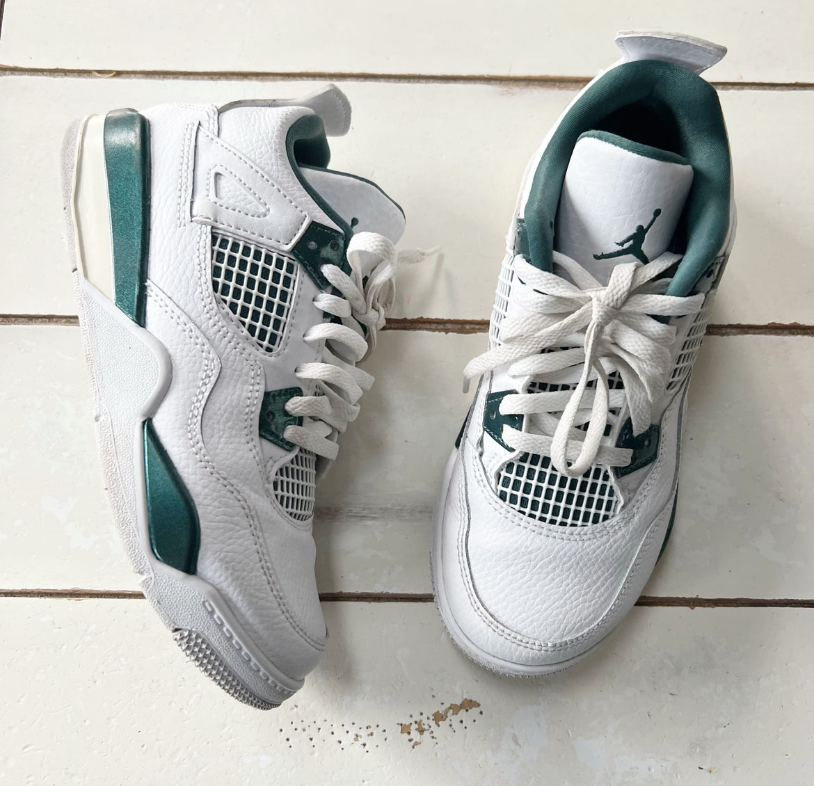 Seller 196 Nike Jordan 4 retro Oxidized Green 2y