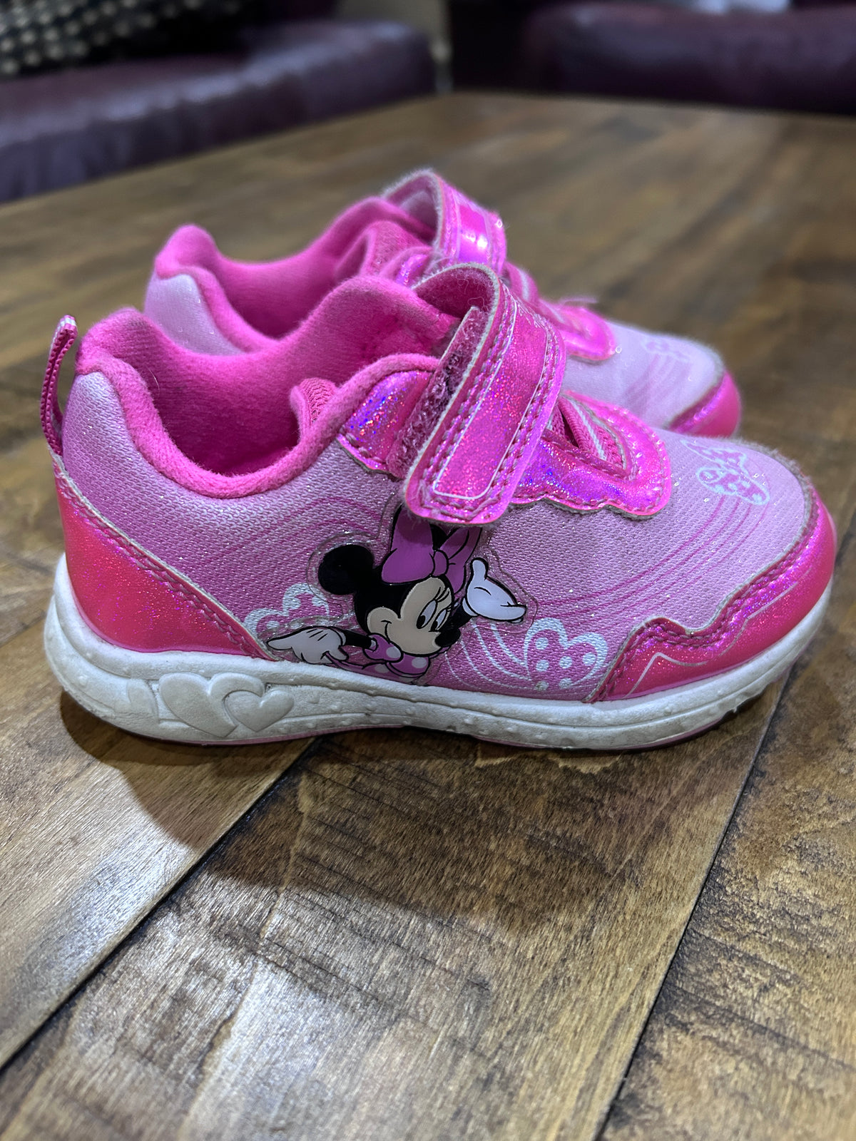 Seller #5 - Girls Minnie Mouse Sneakers Size 7