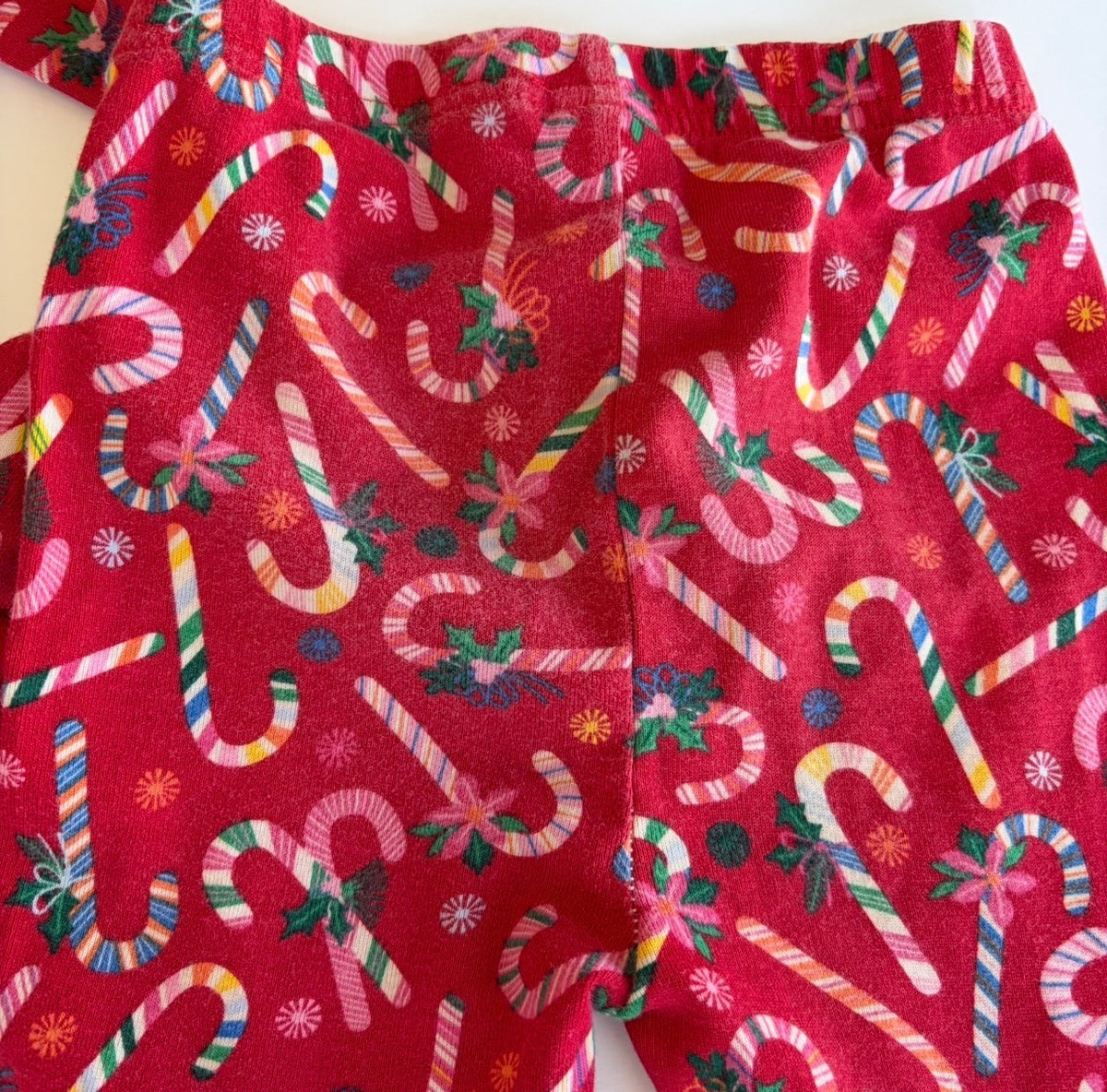 #96 | Size 4T | Gymboree Girls Candy Cane Christmas Pajamas
