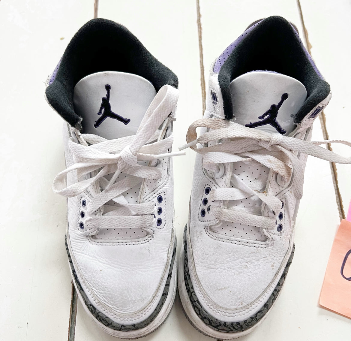 Seller 196 Jordan 3 retro dark iris 3y
