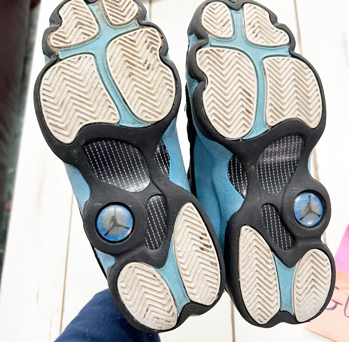 Seller 196 Jordan 13 retro black/university blue 3