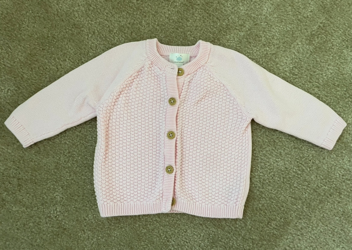 Seller 129- Cloud Island girls 6-9 month pink sweater