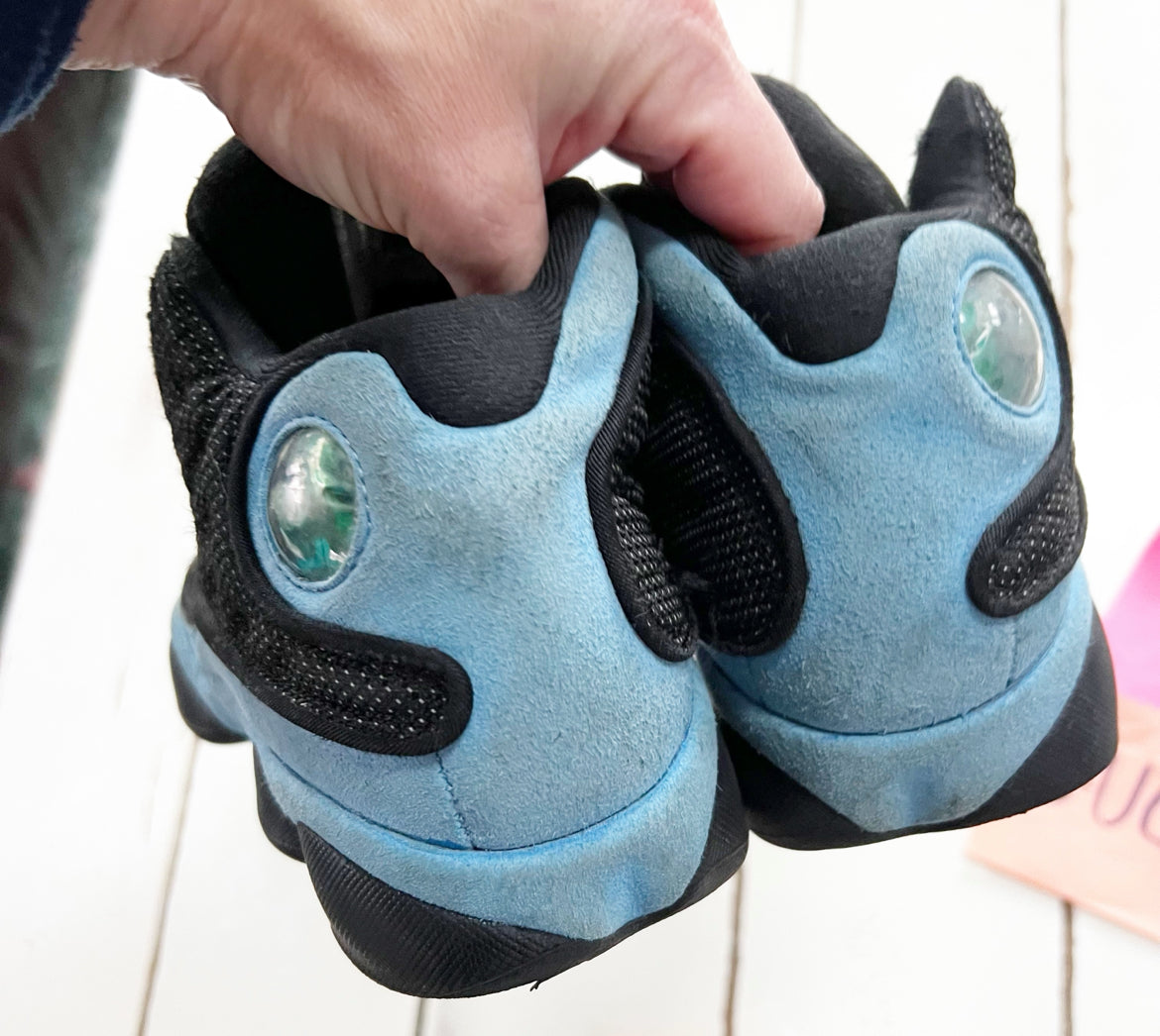 Seller 196 Jordan 13 retro black/university blue 3