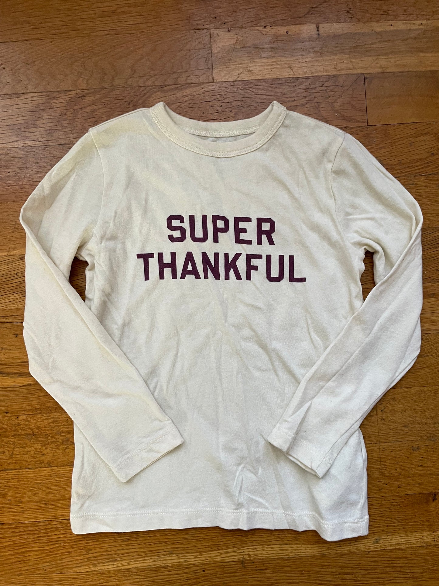 #116 Crewcuts Give Thanks long sleeve 4-5