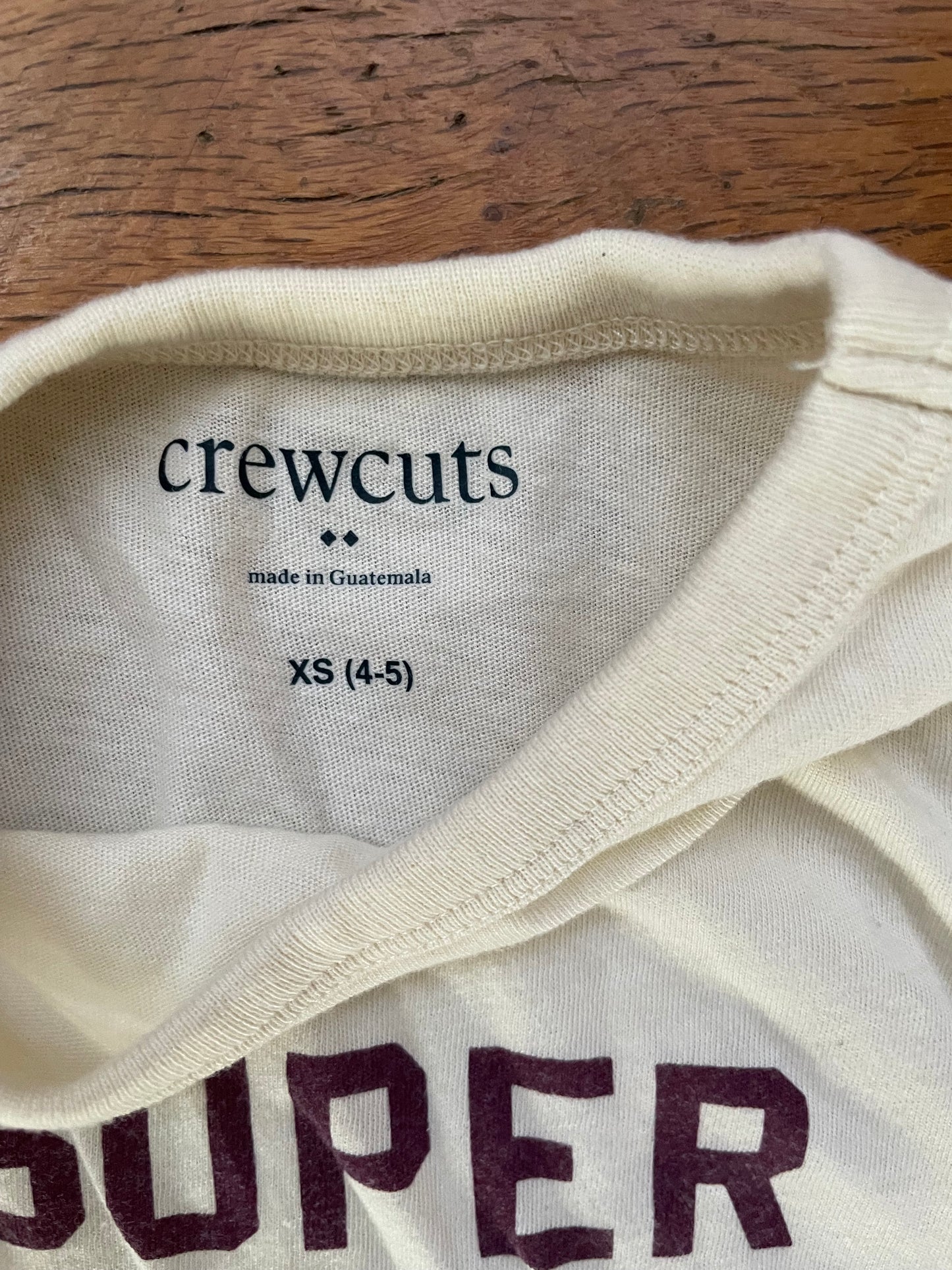 #116 Crewcuts Thanksgiving long sleeve 4-5 REDUCED