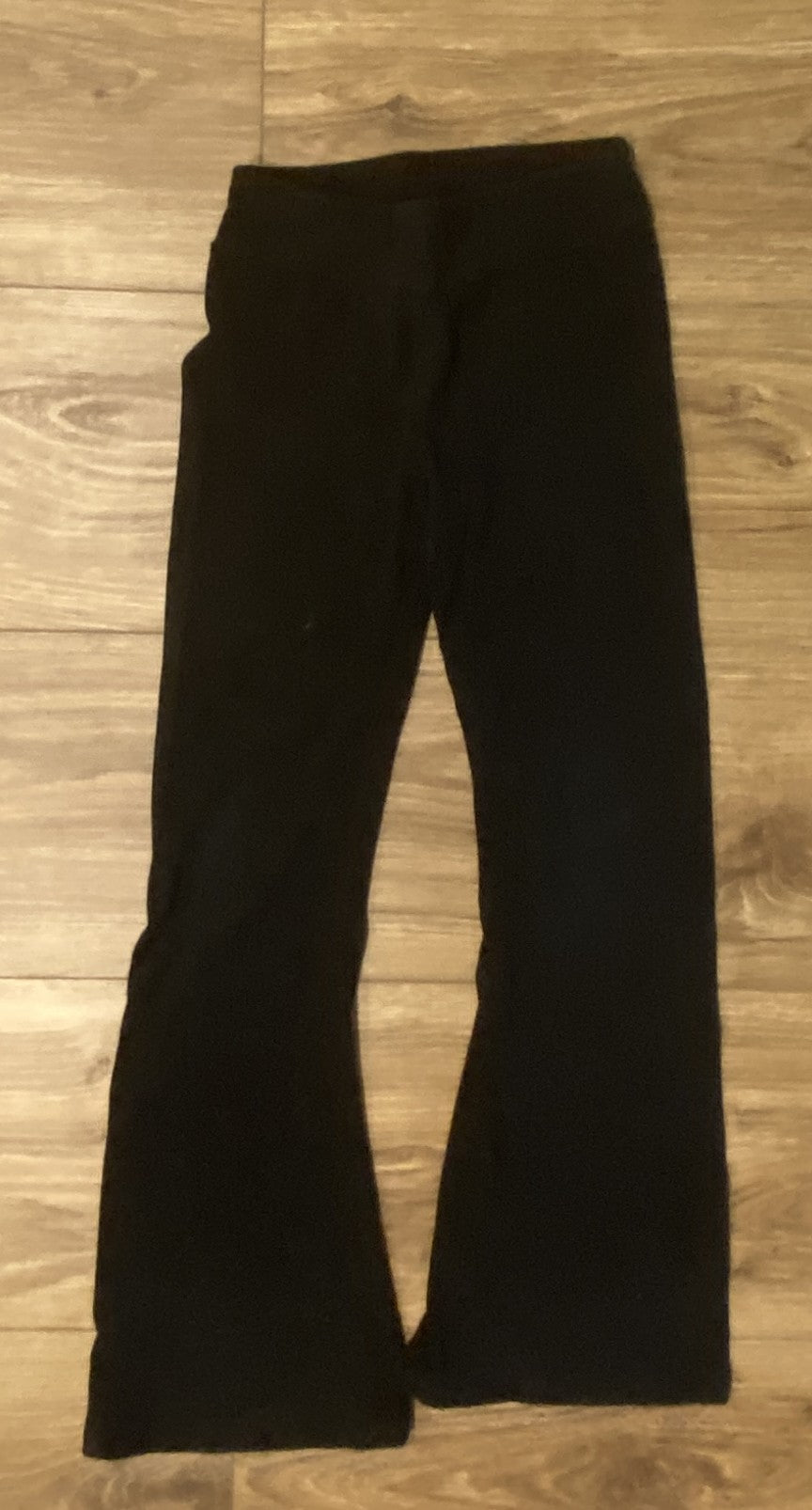 Seller#100 Girls Size 6/7 Cat and Jack Flare Black Leggings