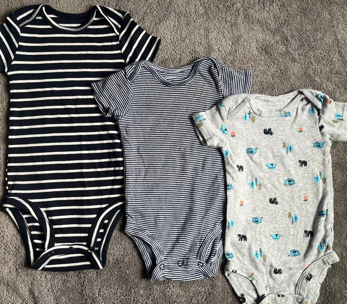 Seller #13 Carter’s 6 months boys onesie bundle