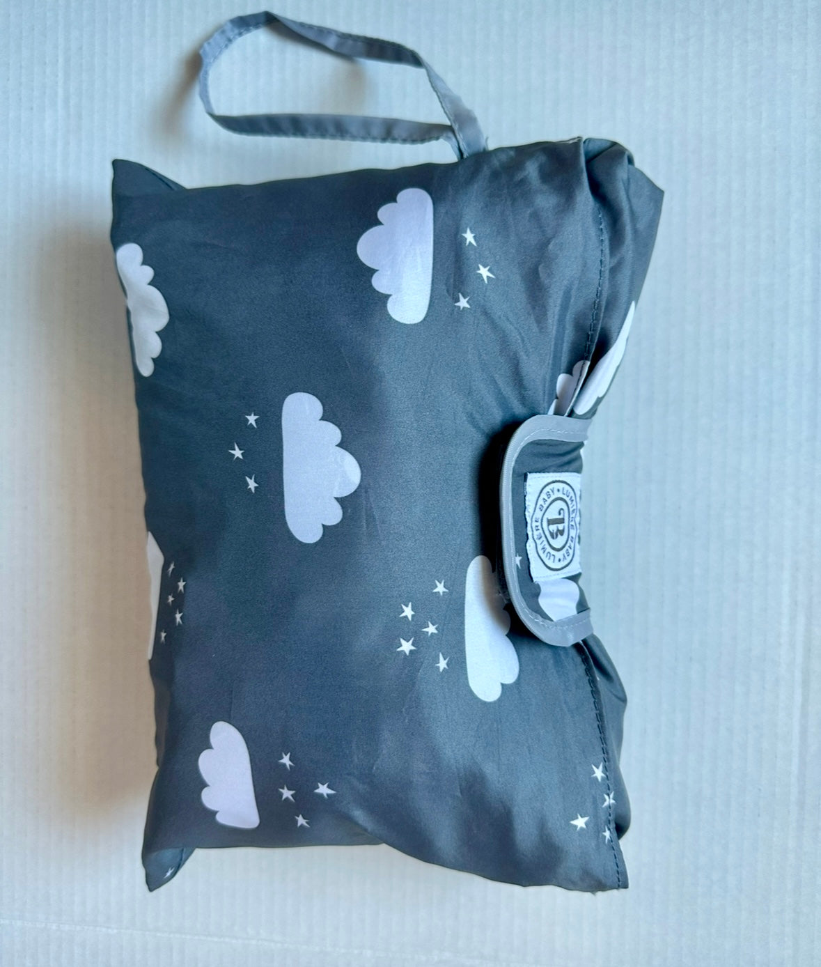 #93 Lumiere Baby Gray Cloud Cart Cover