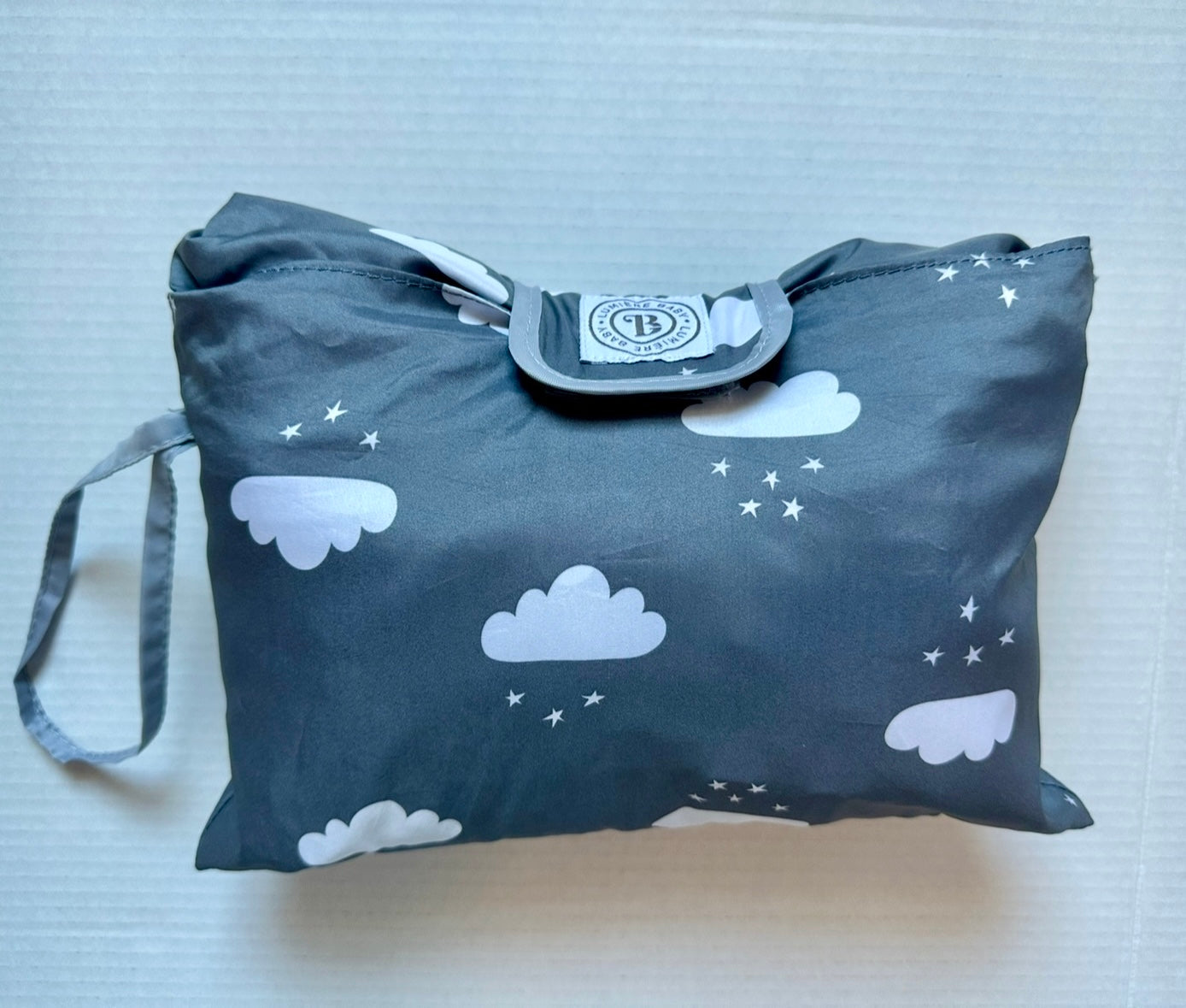 #93 Lumiere Baby Gray Cloud Cart Cover
