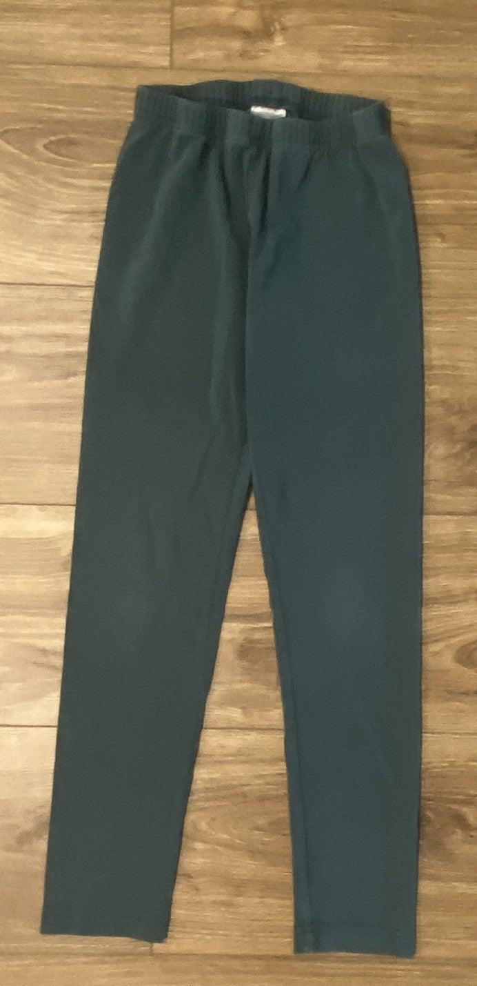 Seller #100 Girls Size 130/ 8 Hanna Andersson Green Leggings