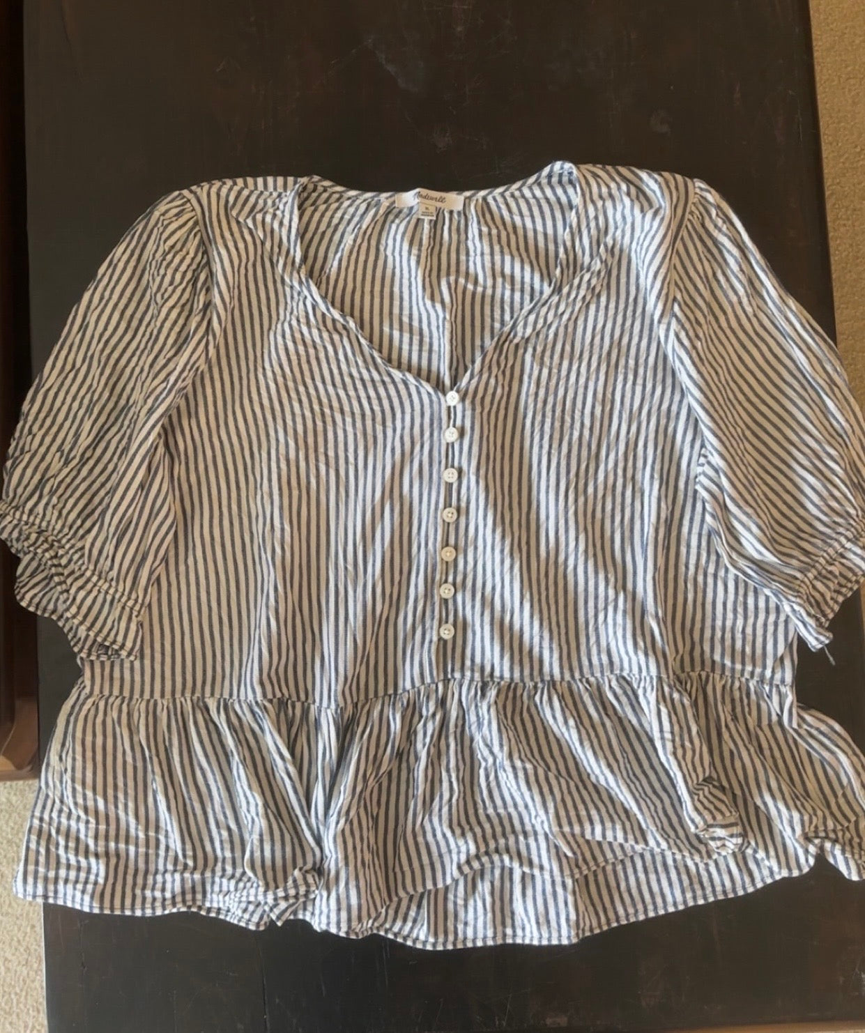 #24 size XL madewell shirt
