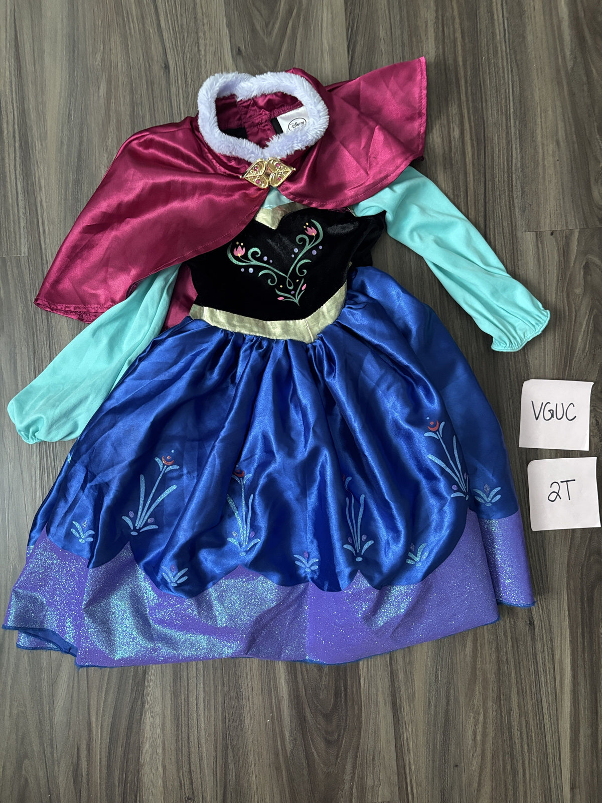 #138 - Disney 2T VGUC Anna Costume