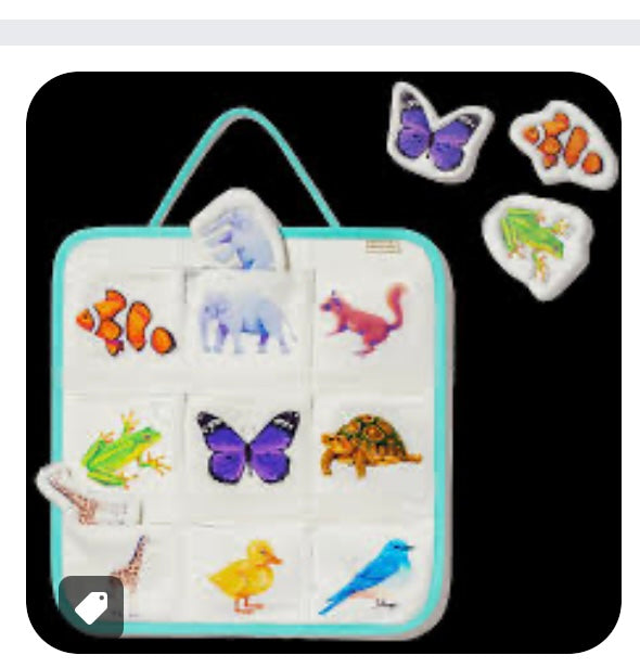 Seller #62 Lovevery quilted critter pockets